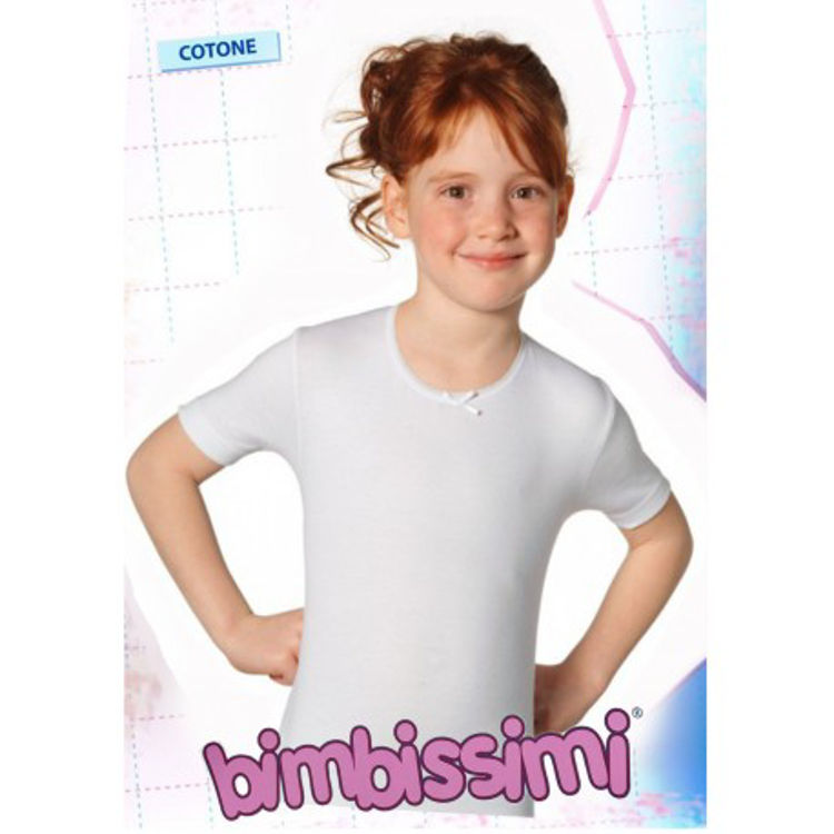Picture of TM61B Girls Bimbissimi Vest Cotton